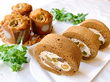 お豆のほうじ茶ロール