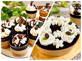 モカババロアケーキ